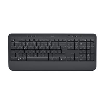 2. Logitech Signature MK650 Combo For Business Keyboard Mouse Included Office Bluetooth QWERTZ German Graphite