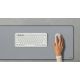 9. Logitech 920-012204 Keyboard Mouse Included Universal RF Wireless + Bluetooth QWERTZ German White