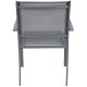 6. GARDEN CHAIR 57X57X88CM TEXTLINE SET OF 2