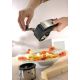 8. GEFU 19060 Manual Grater/Spiralizer Rotary Grater Black, Stainless Steel
