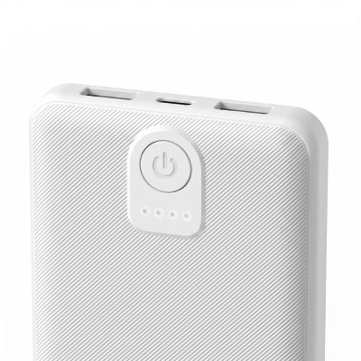 5. Powerbank Wozinsky Wpower WPBBK-3 10000 mAh 10W 2x USB-A 2A - white