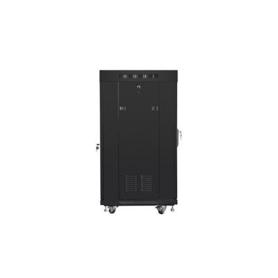 3. LANBERG LCD FLOOR RACK CABINET 19" 22U 600X600 BLACK PERFORATED DOOR (FLAT PACK) V2