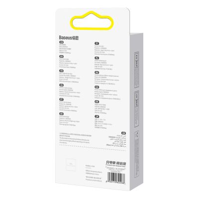 4. 3in1 USB - micro USB / Lightning / USB C 3.5A 1.2m cable Baseus StarSpeed - black