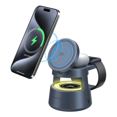 2. 4smarts 541327 Mobile Device Charger Headphones, Smartphone, Smartwatch Gray USB Wireless Charging Internal