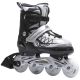 114. ROLLER SKATES-ROLLER SKATES-ICE SKATING 4IN1 ENERO PRO LED 34-37 GRAY