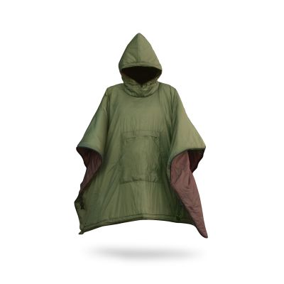 18. Offlander Insulated Waterproof Camping Poncho OFF_CACC_05GNR