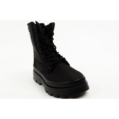 2. Progress Women’s Winter Snow Boots Black, Insulated with Sheepskin Lining