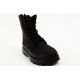 2. Progress Women’s Winter Snow Boots Black, Insulated with Sheepskin Lining