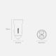 23. Baseus Golden Contactor Pro fast car charger 2x USB 40 W Quick Charge SCP FCP AFC + USB cable - USB Type C gray (TZCCJD-A0G)