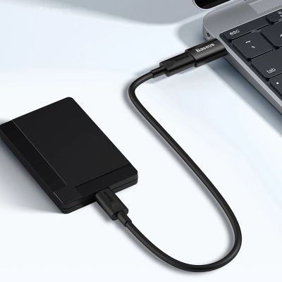 15. Baseus Ingenuity Series Mini USB 3.1 OTG to USB Type C adapter black (ZJJQ000101)