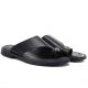 3. Women's elegant flip-flops, black, Vinceza 62307