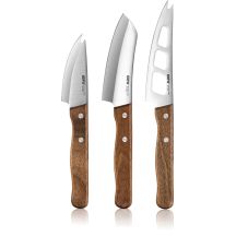 GEFU CAVINA Set of 3 cheese knives