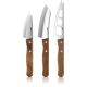 GEFU CAVINA Set of 3 cheese knives