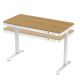 3. Activejet ET119W-C electric height-adjustable desk, white/oak. Tabletop dimensions: 140 x 70 cm.
