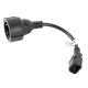 3. LANBERG POWER CABLE EXTENSION IEC 320 C14 -> SCHUKO(F), 20CM