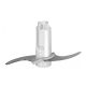 2. MPM MBL-43 hand blender set, 500 ml container with stainless steel blade, stainless steel blending attachment, Power: 600 W