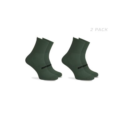 Rogelli ESSENTIAL socks green 2 pack 40-43