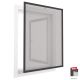 43. MOSQUITO NET WINDOW ALU 100X120 ANTHRACITE