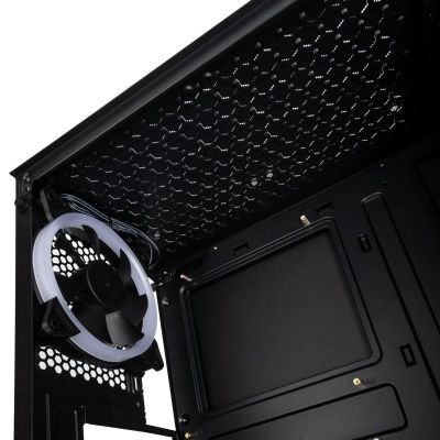 10. Kolink VOID RGB Midi Tower Gaming Case, Black