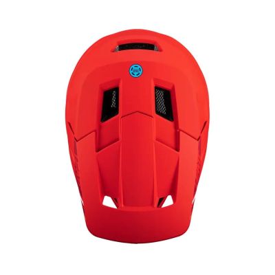 3. LEATT Helmet MTB Gravity 1.0 V24 Full Face Bicycle Helmet Size L, Red