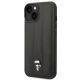 2. Karl Lagerfeld Puffy Ikonik Pin Case for iPhone 14 Plus - Black