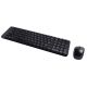 2. Logitech 920-003161 keyboard + mouse set (black)