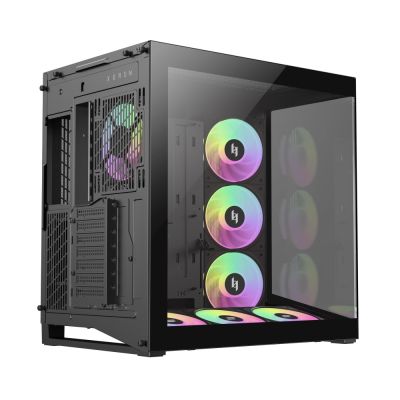 7. GameMax NEX C56 BK Midi Tower Computer Security & Mounts Black