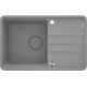 Single-bowl granite sink with drainer ZKM_S113 5907650831051