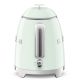 26. SMEG kettle model KLF05PGEU mini 0.8L pastelgreen