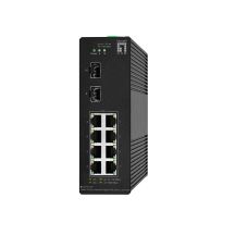 LevelOne IGS-2110P Managed Network Switch L2 Gigabit Ethernet (10/100/1000) PoE Support Black