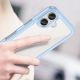 5. Outer Space Case with Gel Frame for iPhone 16 - Blue