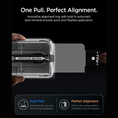 6. Spigen Glas.tR EZ Fit Pro HD AC Privacy Tempered Glass for iPhone Duo