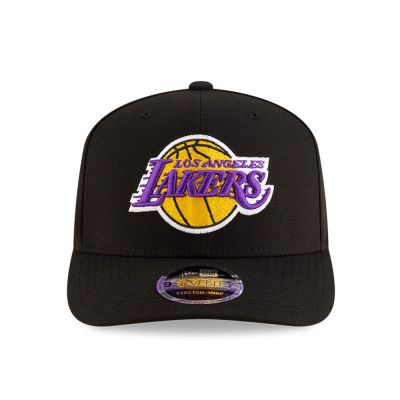 2. New Era 9SEVENTY Los Angeles Lakers NBA Team Black Stretch Snapback Cap - 60755450