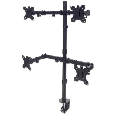 Manhattan 461566 Monitor Holder/Stand 81.3 cm (32") Desk Black