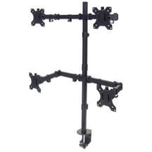 Manhattan 461566 Monitor Holder/Stand 81.3 cm (32") Desk Black