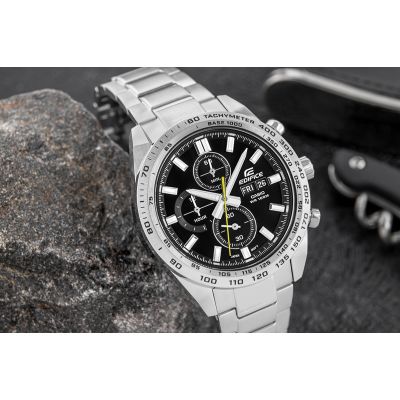 4. Men's Watch CASIO EDIFICE EFR-574D-1AVUEF + BOX