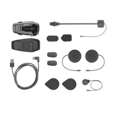 7. INTERPHONE U-COM 6R motorcycle intercom, set for 1 helmet