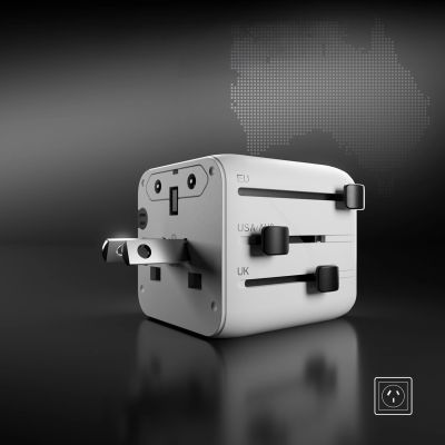 8. SBS TEADAPTUNI universal travel adapter - white