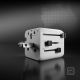 8. SBS TEADAPTUNI universal travel adapter - white
