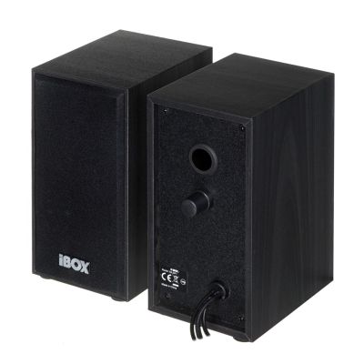 3. IBOX IGLSP1B speaker set (2.0; dark wood)