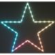 11. DECORATIVE HANGING STAR LAMP 45LED RGB