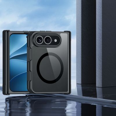 5. Dux Ducis Aimo Mag iPhone Duo Case Compatible with MagSafe - Black