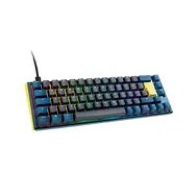 2. Ducky One 3 SF DayBreak Gaming Keyboard USB German Black, Blue