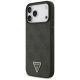 2. Guess Leather 4G Triangle Strass MagSafe Case for iPhone 17 Pro Max / 18 Pro Max - Black