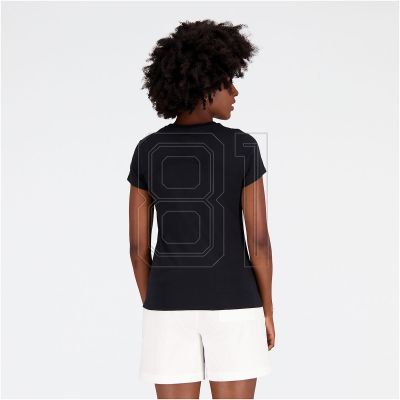 12. New Balance Essentials Stacked Logo CO BK T-shirt W WT31546BK