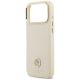 6. Guess Grained Strass Logo MagSafe case for iPhone 17 Pro Max - beige
