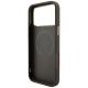 7. Guess 4G with Stripe Round and Classic Logos MagSafe Case for iPhone 17 Pro Max / 18 Pro Max - Brown
