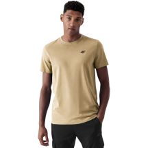 Men's T-shirt 4F M4484 beige 4FWSS26TTSHM4484 83S