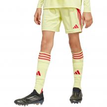 adidas Tiro 24 kids' shorts yellow and red JC6206
