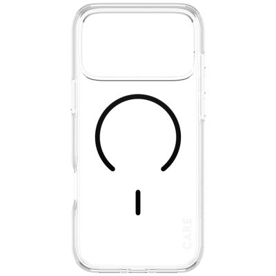 3. CARE by PanzerGlass Flagship Urban Explorer Case w. Black MagSafe for iPhone 17 Pro Max - Transparent